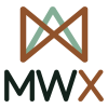 mwx - logo completa e colorida